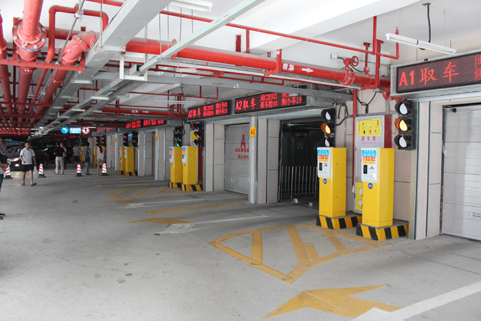福建廈門上古街立體停車樓停車場(chǎng)管理系統(tǒng)